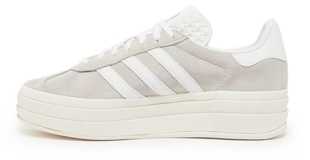 (WMNS) adidas Gazelle Bold 'Grey White' (HQ6893)