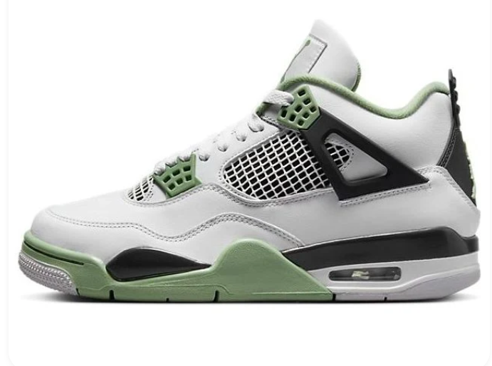 (WMNS) Air Jordan 4 Retro 'Seafoam' (AQ9129-103)