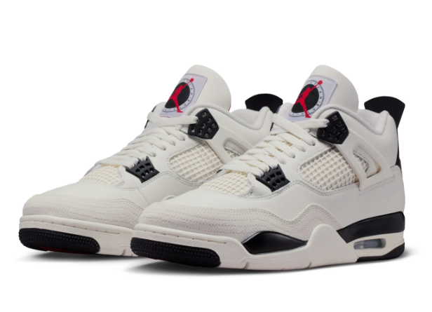 Air Jordan 4 Retro 'Sail' – Men's Sneakers
