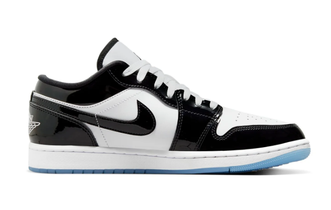 Air Jordan 1 Low SE 'Black White Concord' (F1C329)
