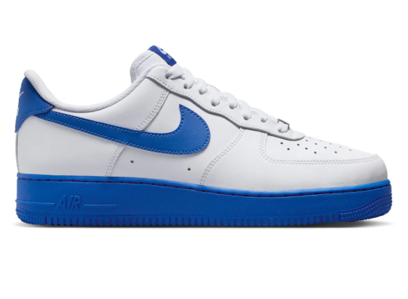 Nike Air Force 1 Low '07 'White / Game Royal' - Men's