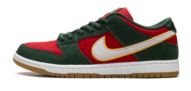 Nike SB Dunk Low 'Seattle SuperSonics' FZ1287-300 – Green/Yellow