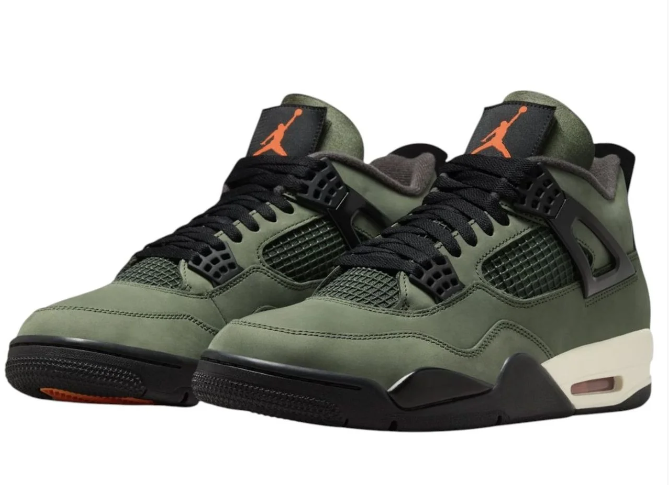 Air Jordan 4 x Undefeated 'Deep Green' | IB1519-200