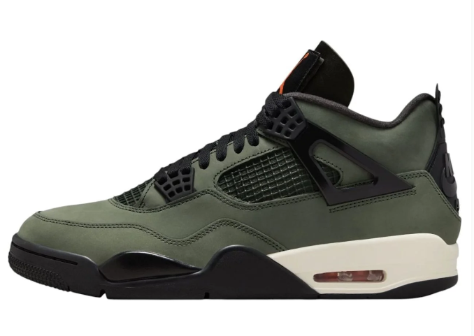 Air Jordan 4 x Undefeated 'Deep Green' | IB1519-200