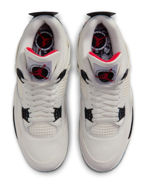 Air Jordan 4 Retro 'Sail' – Men's Sneakers
