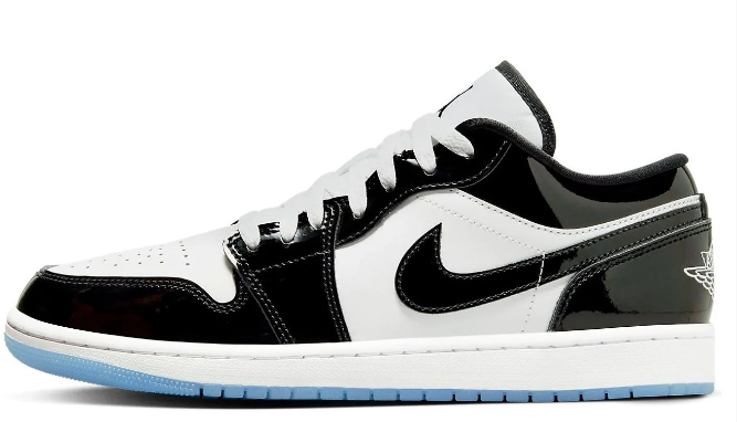 Air Jordan 1 Low SE 'Black White Concord' (F1C329)