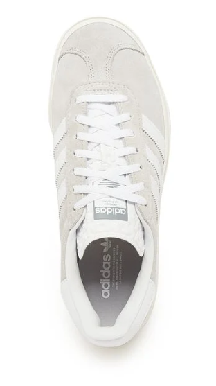 (WMNS) adidas Gazelle Bold 'Grey White' (HQ6893)