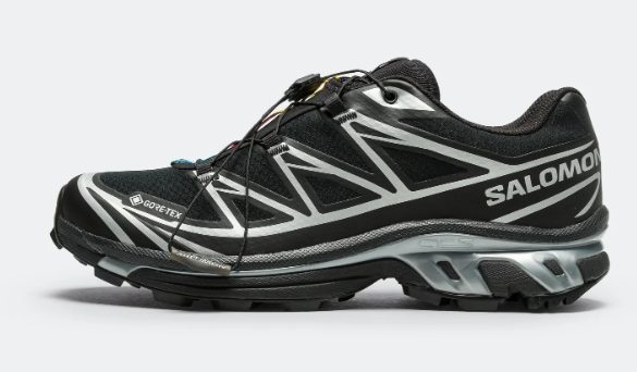 Salomon XT-6 GTX 'Black/Footwear Silver' Trail Running Shoes