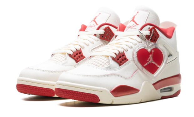 Air Jordan 4 WMNS Valentine's Day 'Sierra Red' | HV0823-108