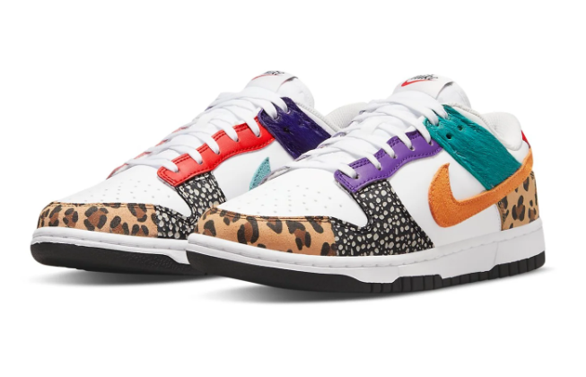 (WMNS) Nike Dunk Low SE 'Safari Mix' (DN3866-100)